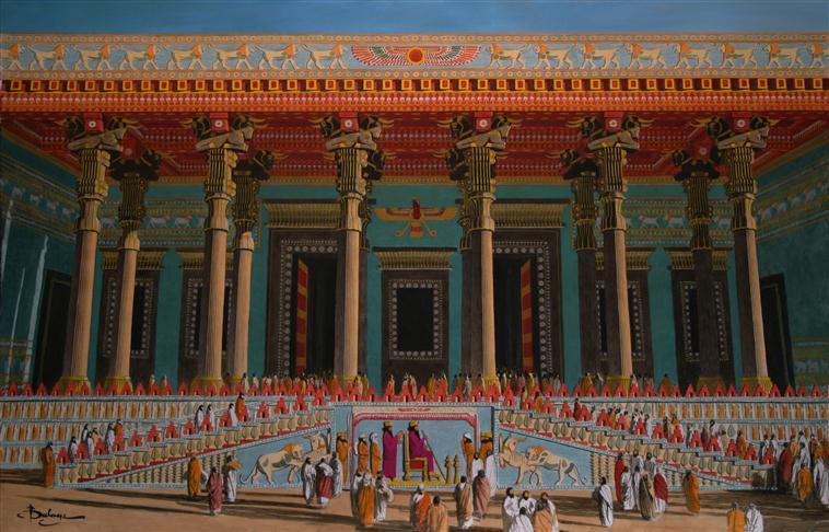 Persepolis Apadana, Festival of the New Year, after 2000, Balogh Balage, U.S.A.