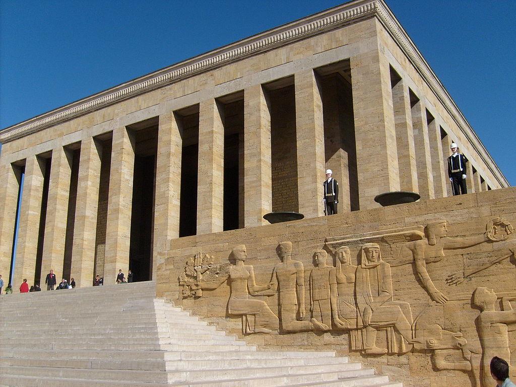 Anıtkabir, the mausoleum of Mustafa Kemal Atatürk, 1944-53, Emin Onat and Ahmet Orhan Arda, Ankara, Turkey