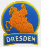 Golden Horseman Magnet