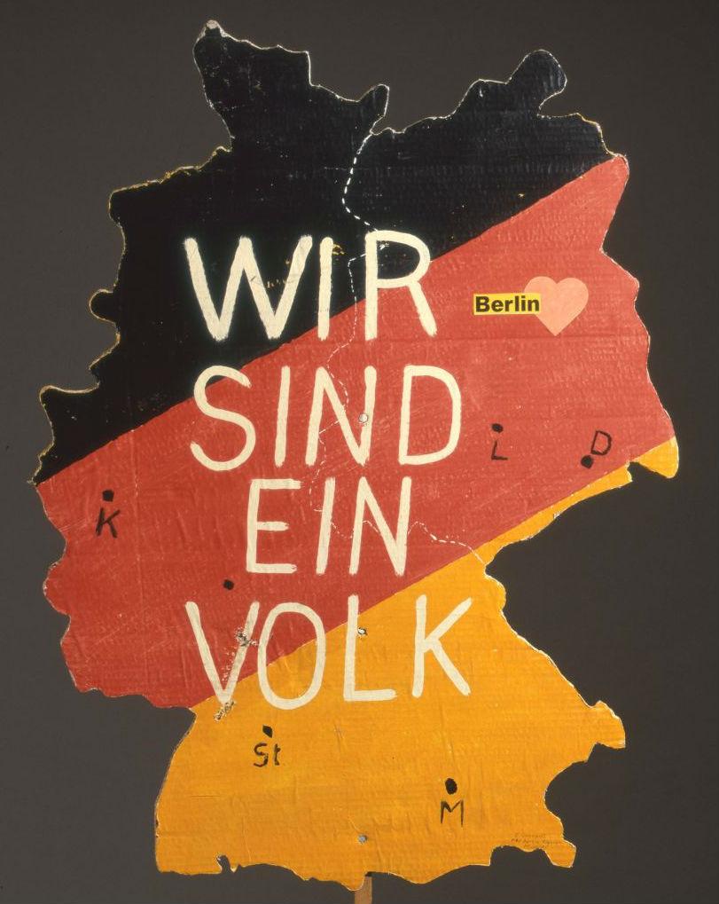 Placard, Berlin, 1989