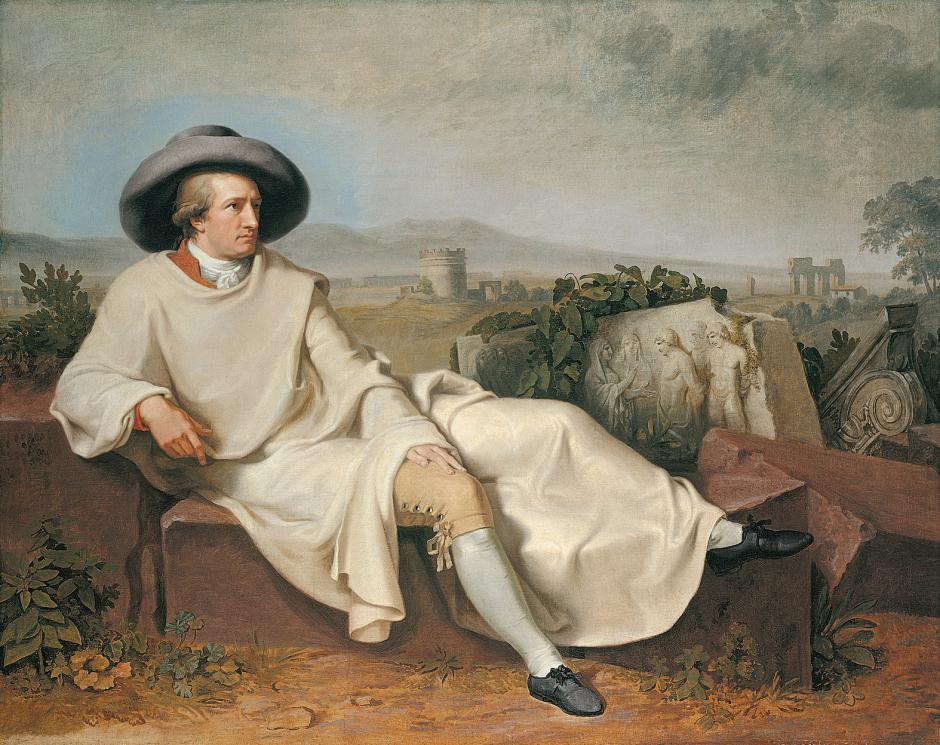 Goethe in the Roman Campagna, Tischbein