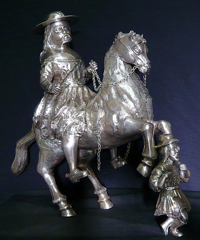 Santiago the Spaniard-Slayer, mid 19th century or 17th century, Cuzco, Peru