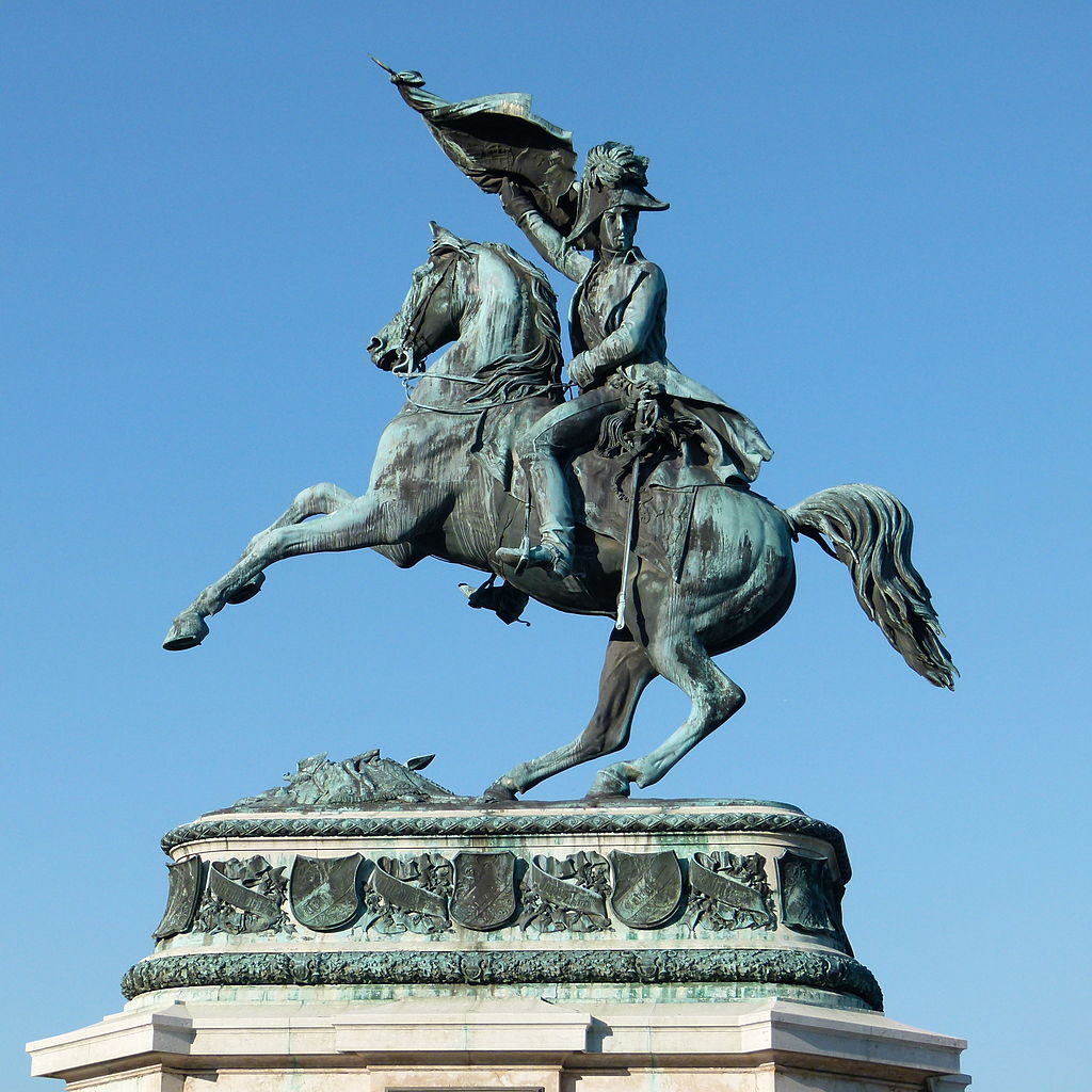 Statue of Archduke Karl, 1860, Vienna