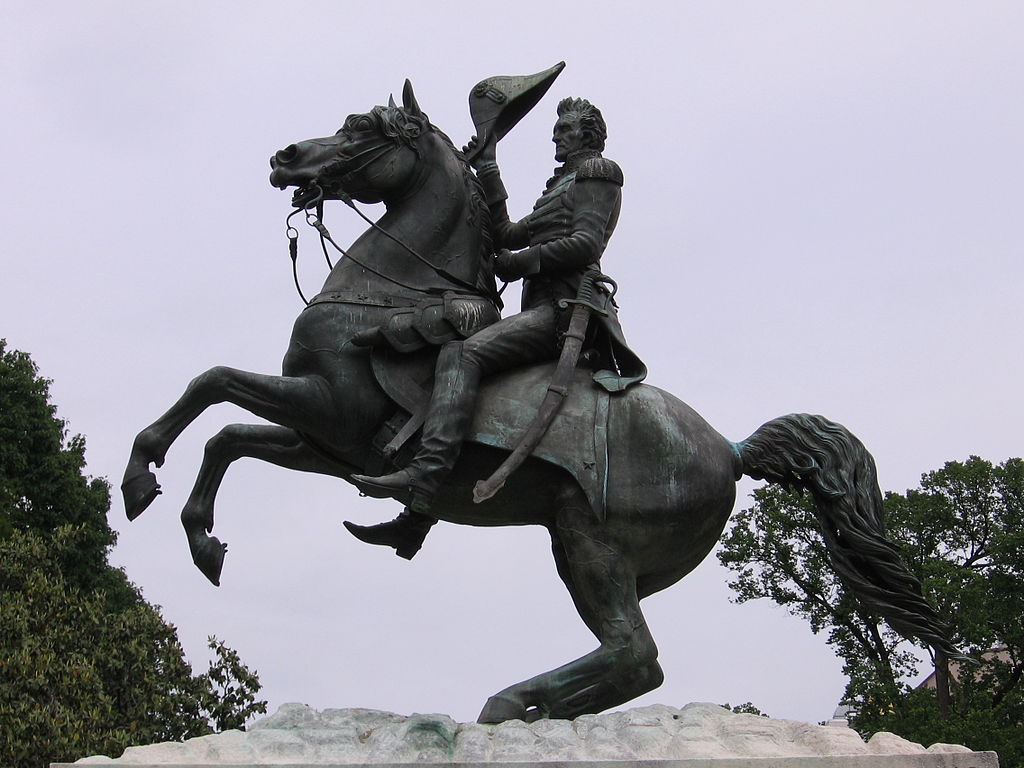Statue of Andrew Jackson, 1852, Clark Mills, Washington D.C., U.S.A.