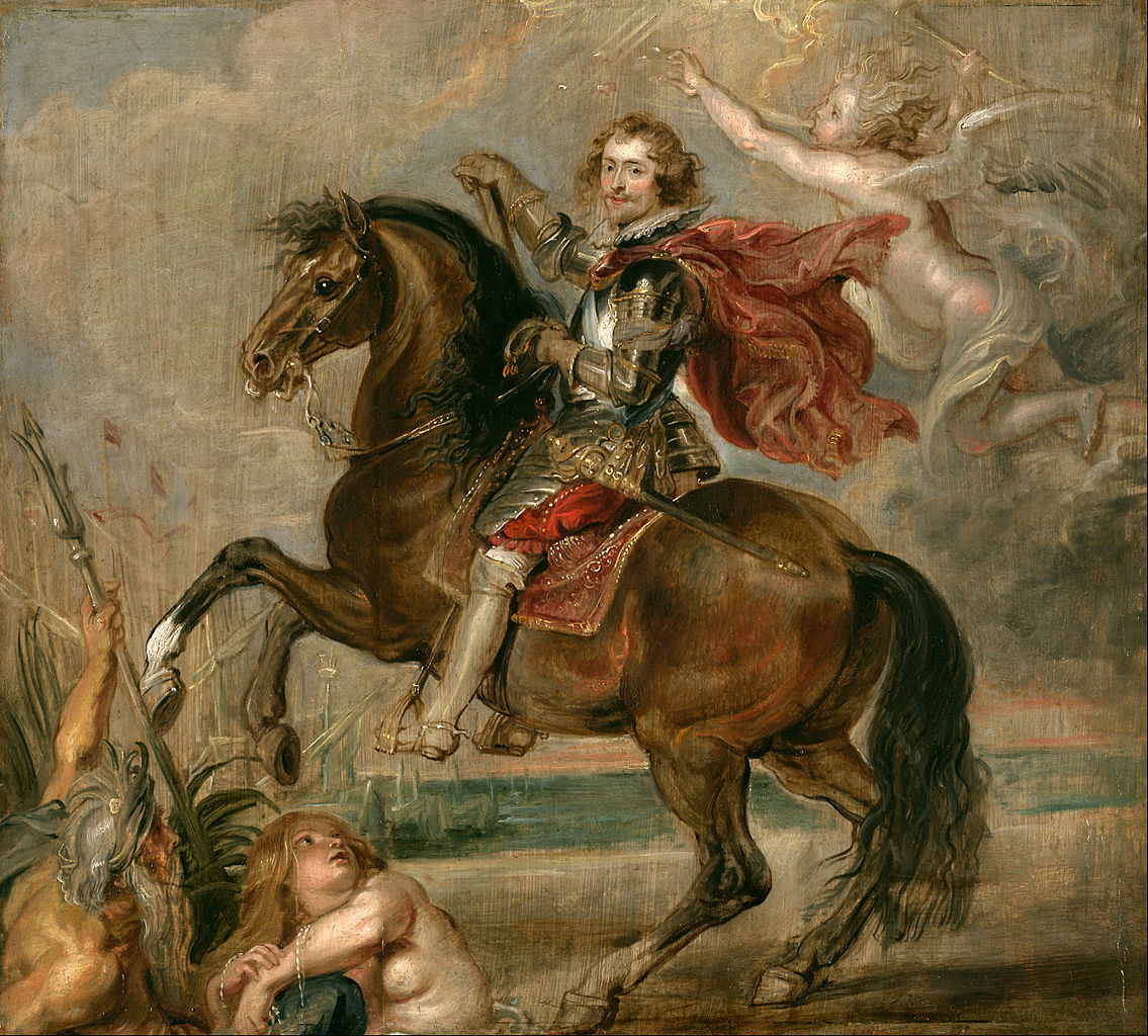 COMPARANDUM: Equestrian Portrait of the Duke of Buckingham, 1625, Peter Paul Rubens