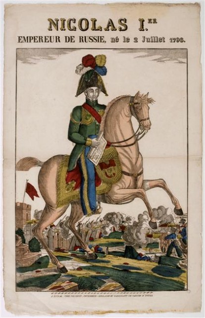 Nicholas I of Russia, before 1837, made in France