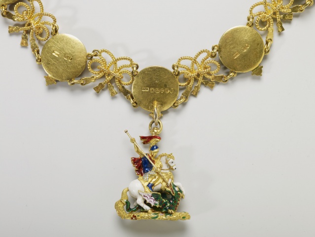 Garter collar and Great George, 1837, England