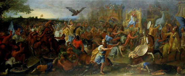 The Battle of Arbela, 1669, Charles Le Brun