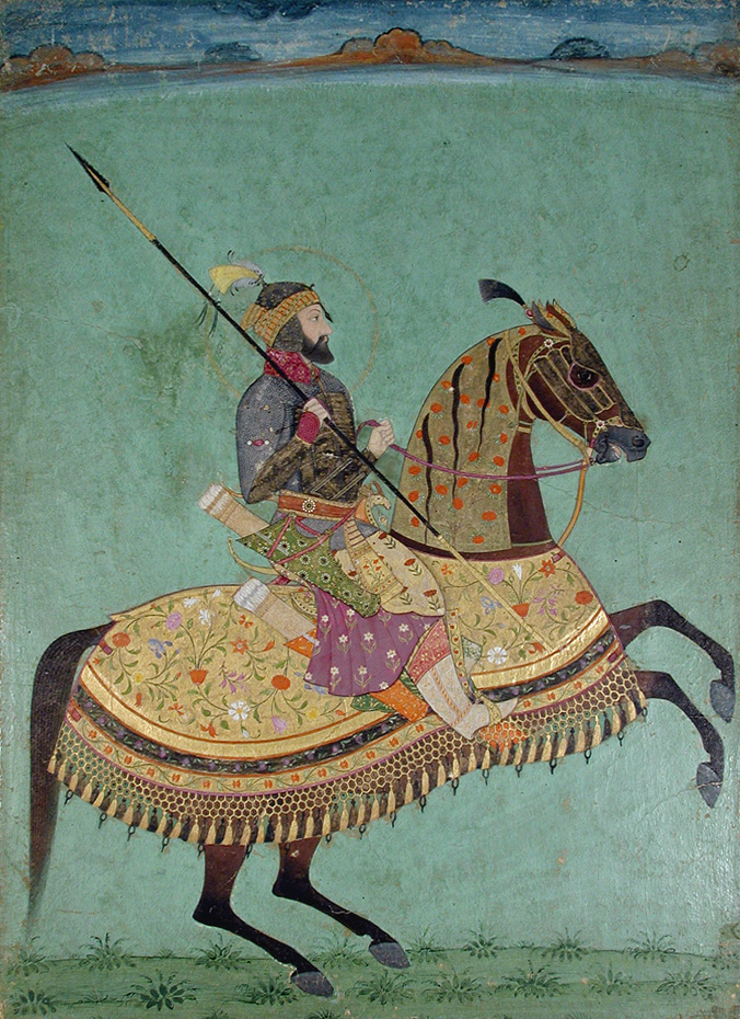 Equestrian Aurangzeb, ca. 1650, India