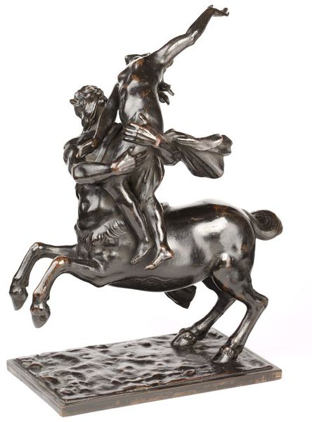 Nessus and Deianira, 1635-1645, Francesco Fanelli, Anglo-Italian