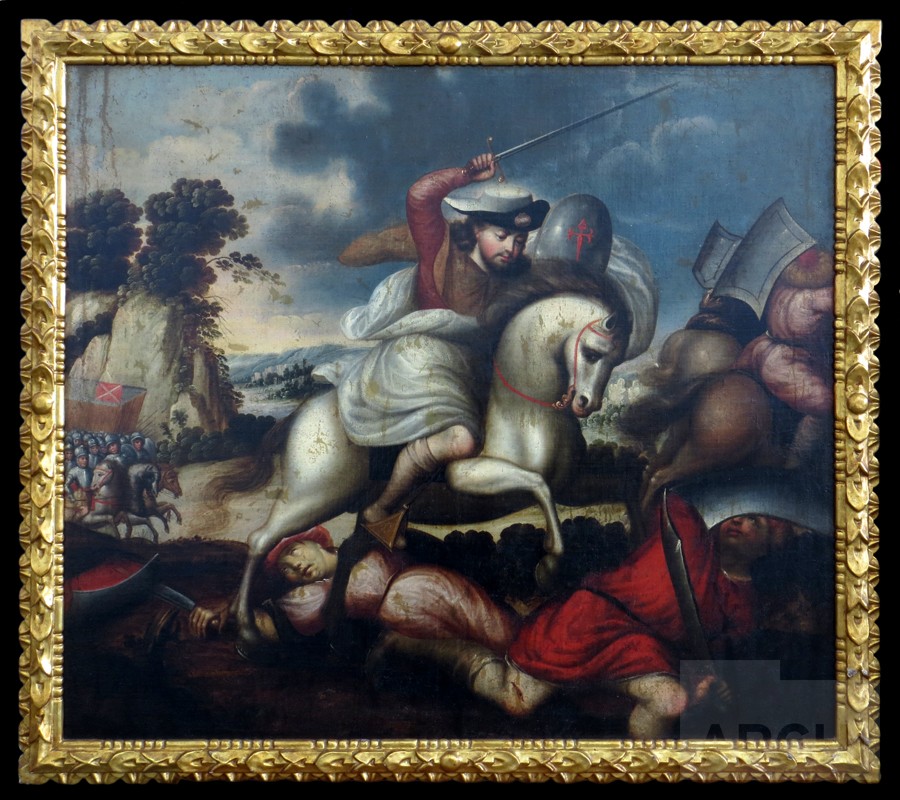 Santiago Matamoros, 1670-90, Peru