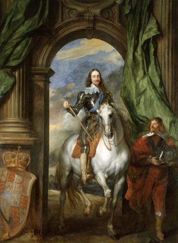 Charles I with M. de St Antoine, 1633, Anthony van Dyck