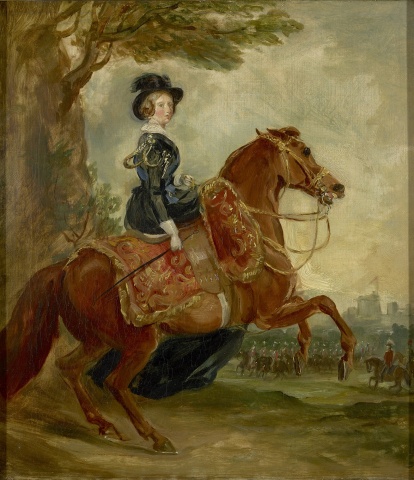 Queen Victoria (1819-1901) on Horseback, 1845, Sir Francis Grant