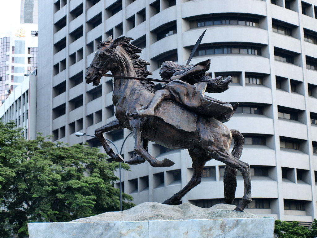 Statue of Gabriela Silang, 1971, José M. Mendoza, Makati City, Philippines