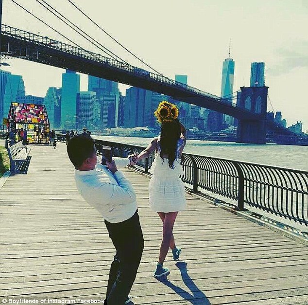 Behind the scenes of a #FollowMeTo photo of an unknown Instagram user