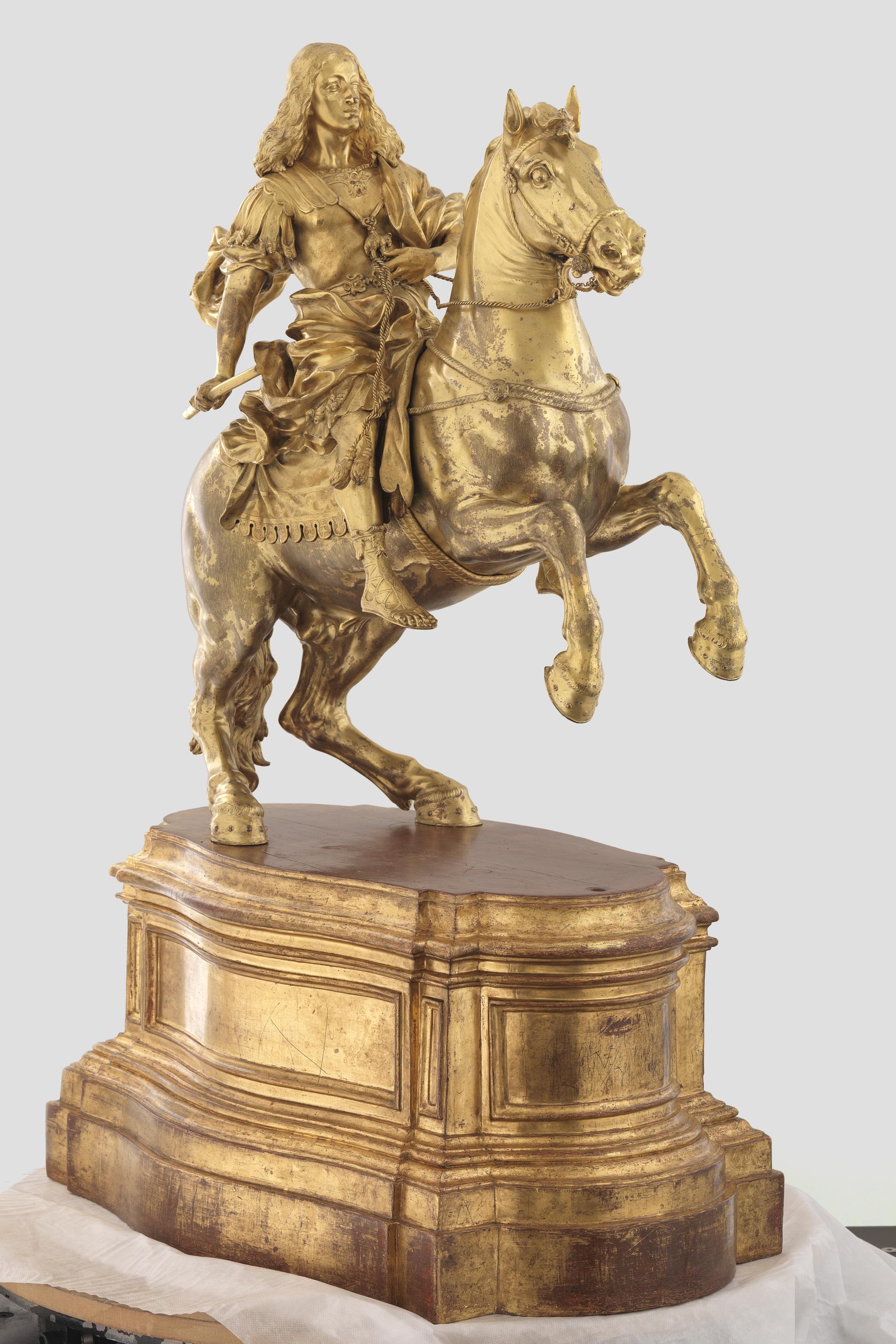 Carlos II on Horseback, 1698, G.B. Foggini, Prado, Madrid