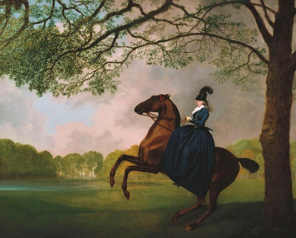 Laetitia, Lady Lade, 1793, George Stubbs