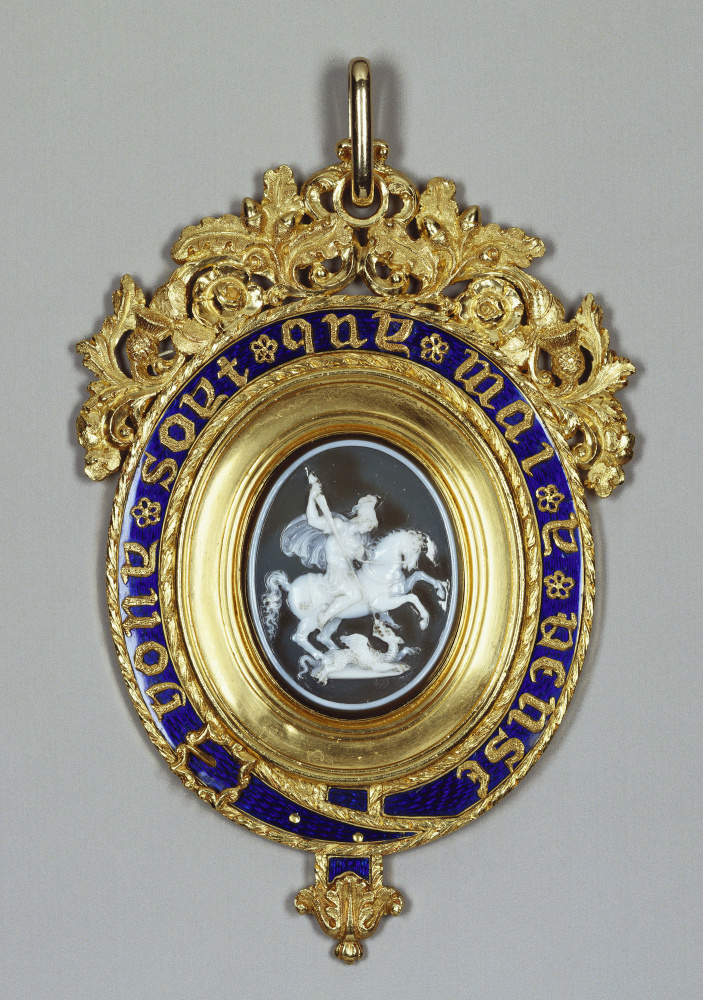 An Order of the Garter Lesser George, 1834-5, England