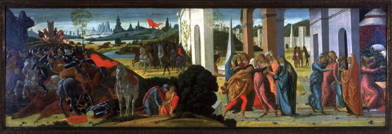 The Legend of Brutus and Portia, cr. 1485, Jacopo del Sellaio