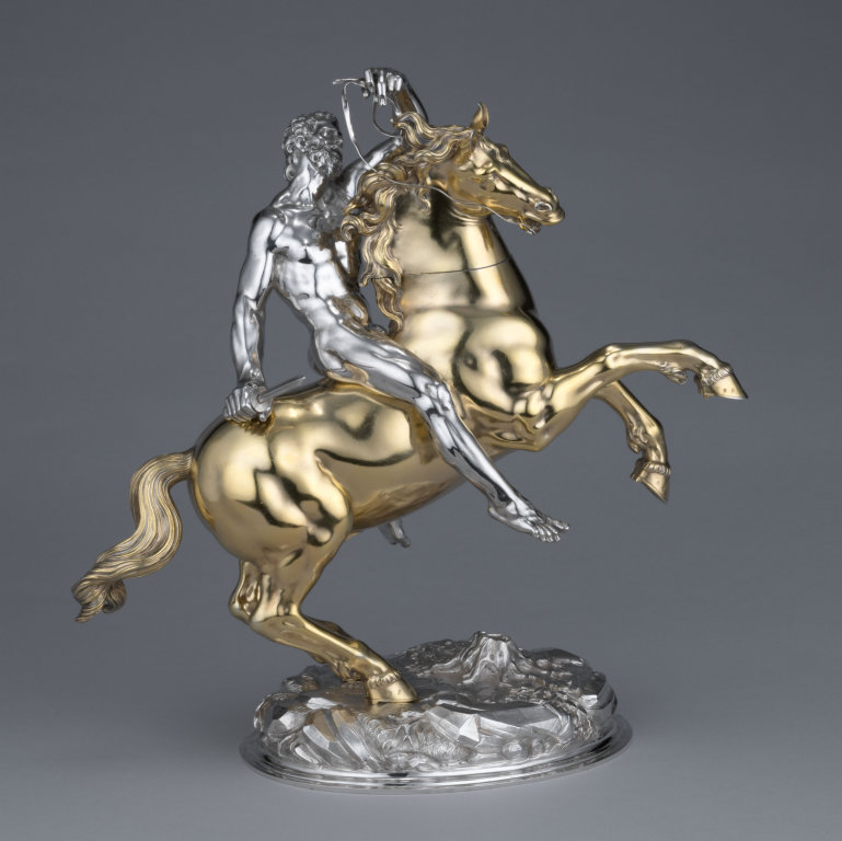 Horse and Rider, 1630, Hans Ludwig Kienle, Ulm, Germany