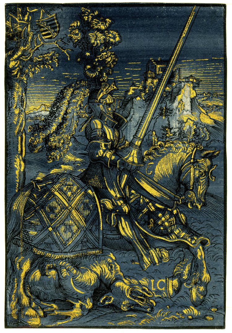 Saint George and the dragon, 1507-8, Lucas Cranach the Elder, Germany
