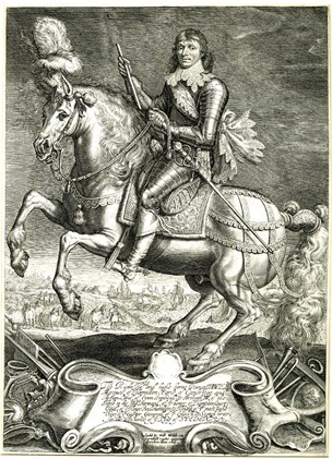 Portrait of James, 1st Duke of Hamilton, cr.1630-2, Willem van de Passe