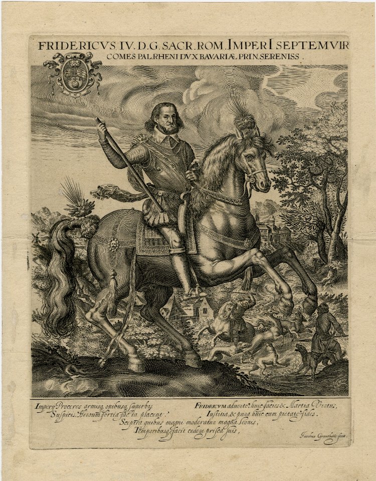 Portrait of Elector Frederick IV, 1592-1622, Jacques Granthomme, France