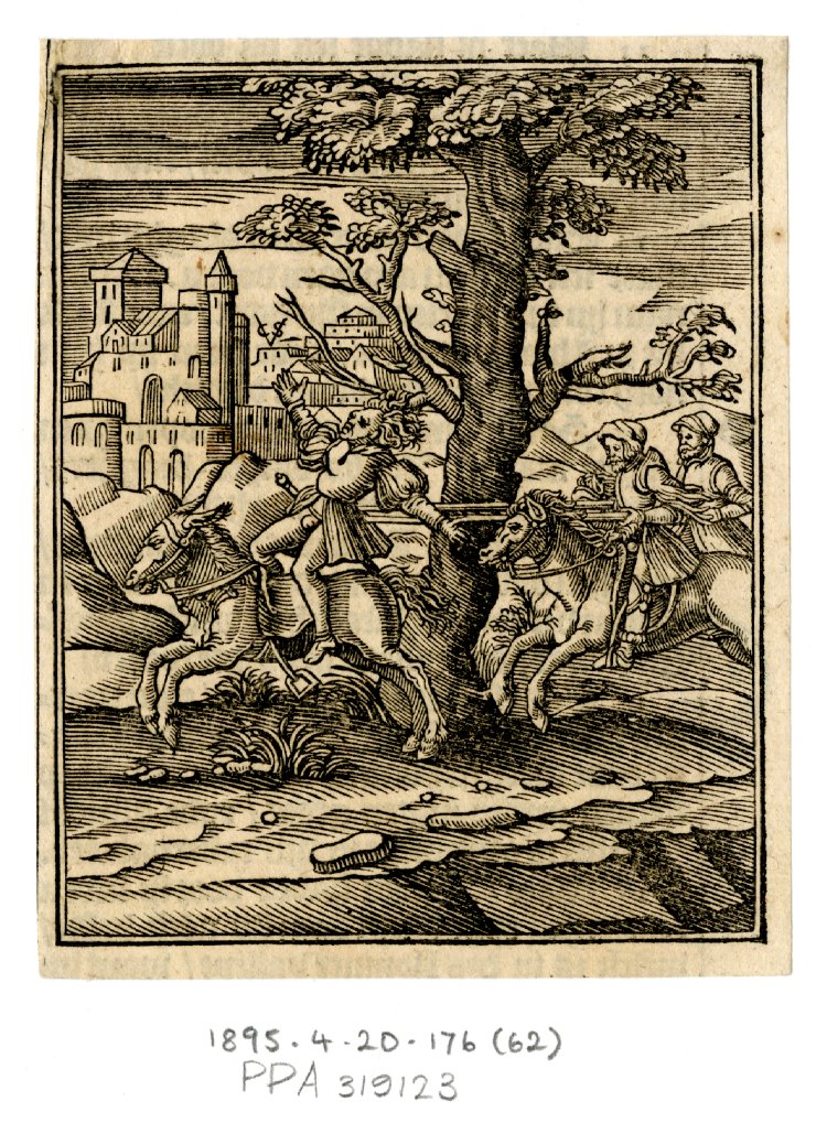 Death of Absalom, cr. 1645, Christoffel van Sichem III, Netherlands