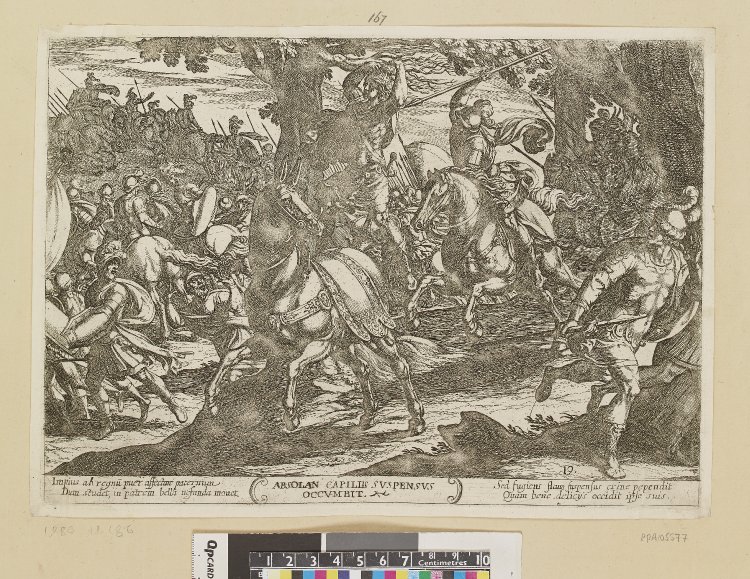 Death of Absalom, 1613, Antonio Tempesta, Rome, Italy