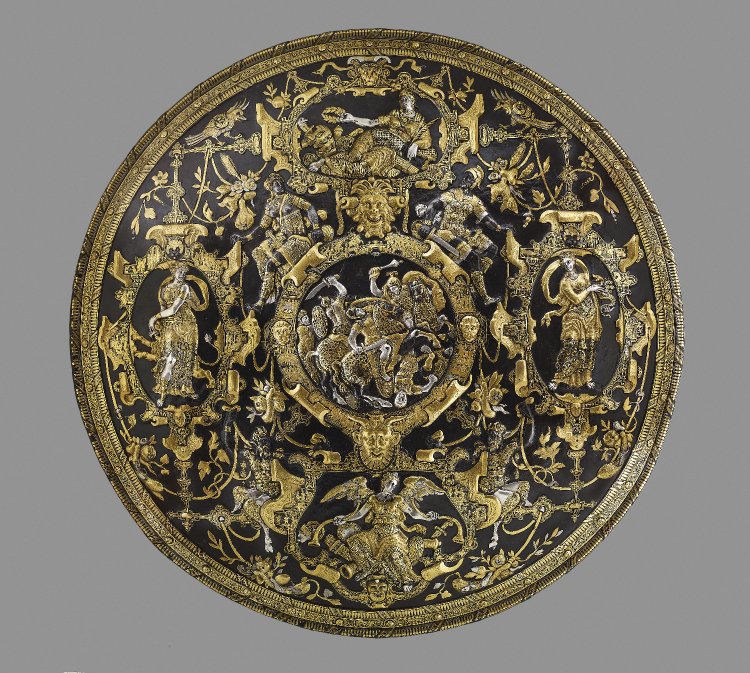 Ghisi Shield, 1554, Giorgio Ghisi, Mantua (?), Italy