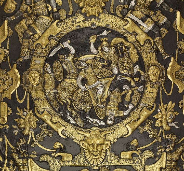 Ghisi Shield (detail), 1554, Giorgio Ghisi, Mantua (?), Italy