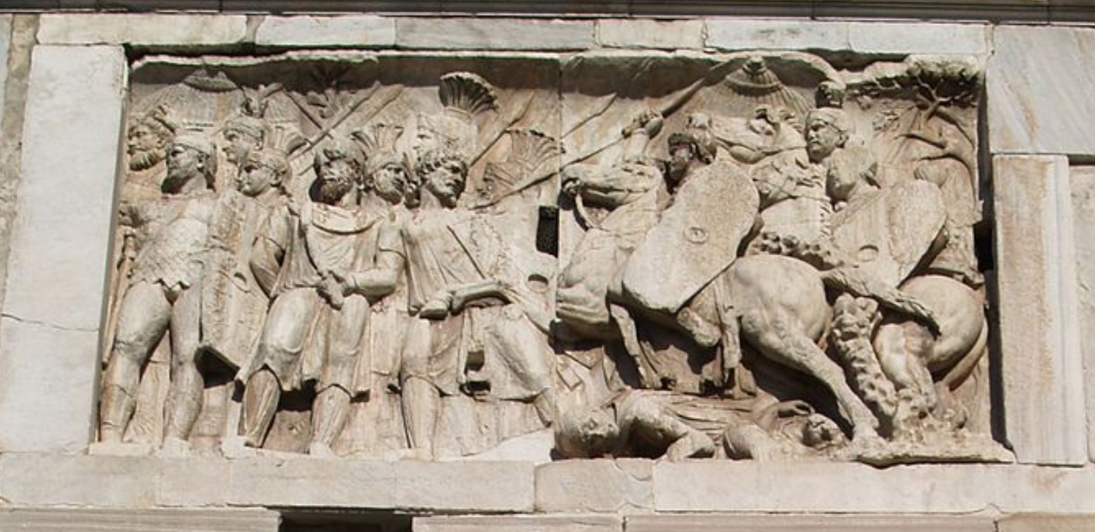 COMPARANDUM: Arch of Constantine (detail), 315, Rome