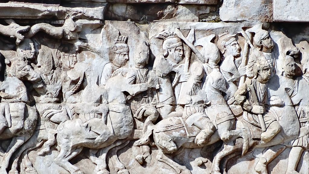 Arch of Constantine (detail), 315, Rome