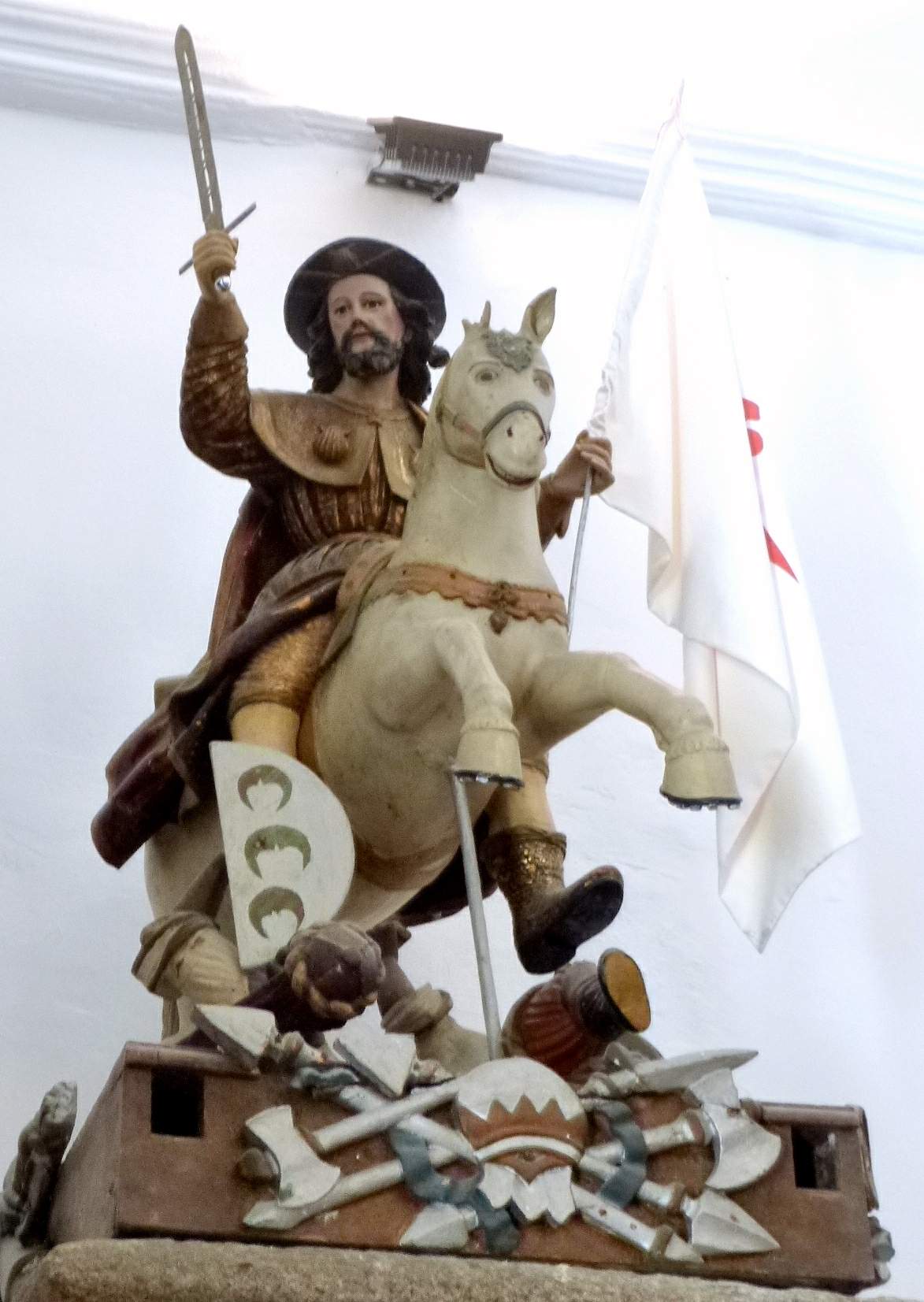 Santiago Matamoros, ?, Capela da Misericordia, Baiona, Spain