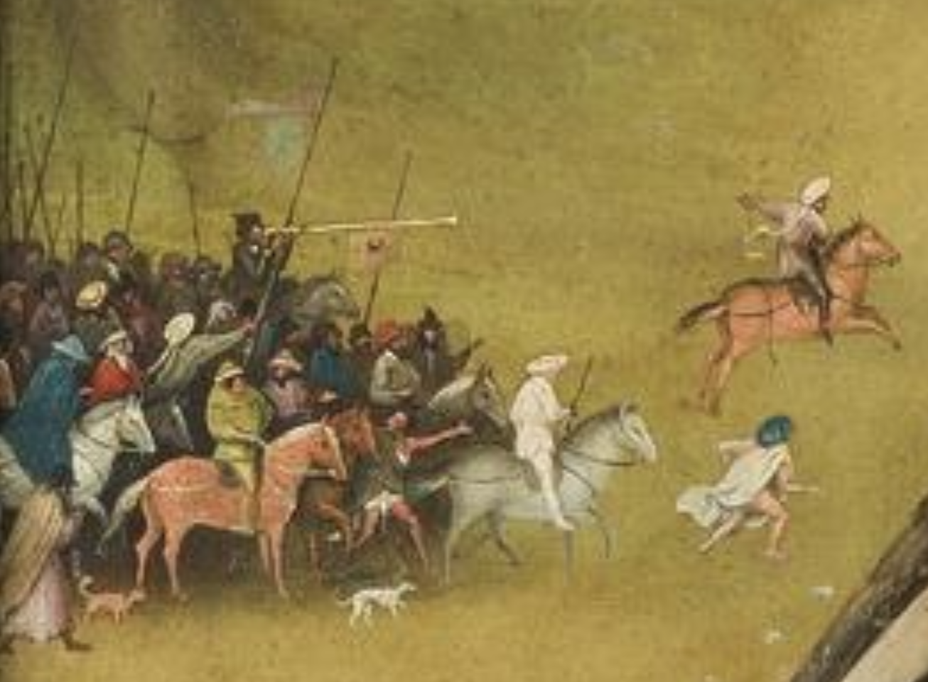 The Adoration of the Magi (detail), cr. 1495, Hieronymus Bosch, Netherlands