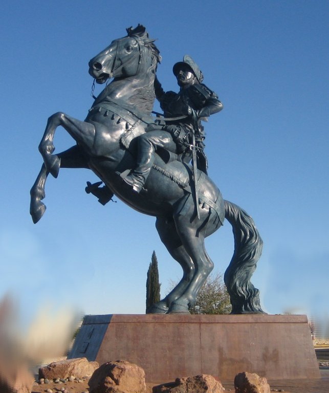 Statue of Don Juan de Onate Salazar, 2006, El Paso, Texas