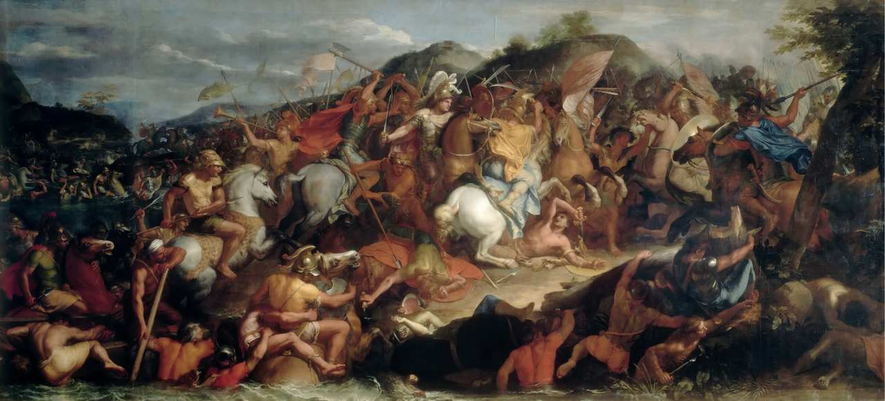 Battle of the Granicus, 1665, Charles Le Brun, Paris, France