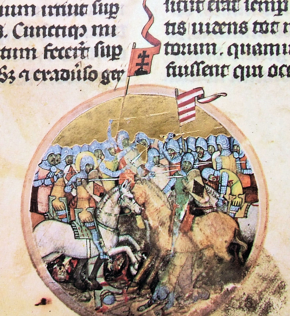 The battle of Mogyoród (1074), 1350-73, Chronicon Pictum, Kingdom of Hungary
