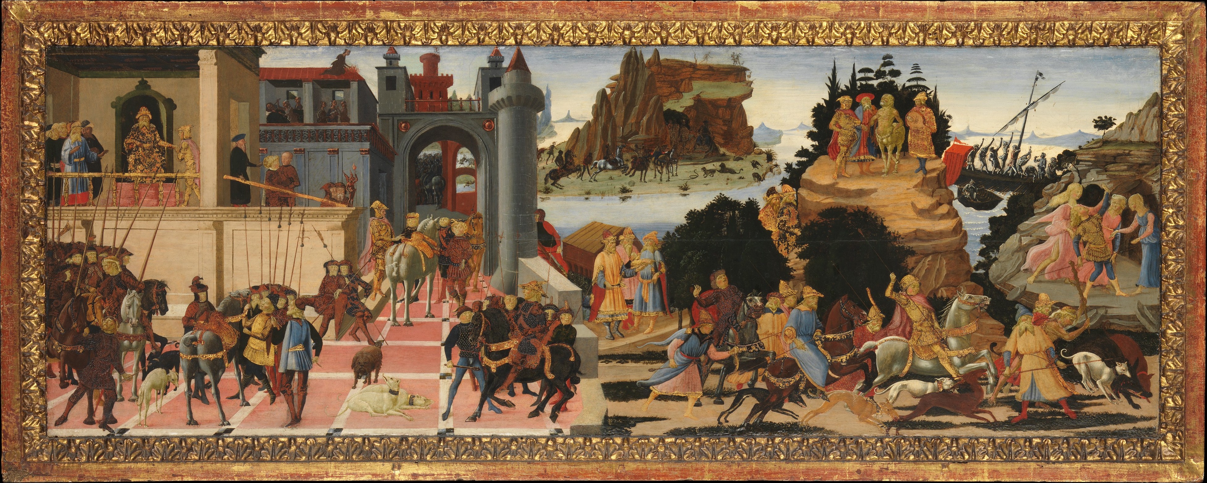 Scenes from the Story of the Argonauts, cr. 1465, Biagio di Antonio and Jacopo del Sellaio