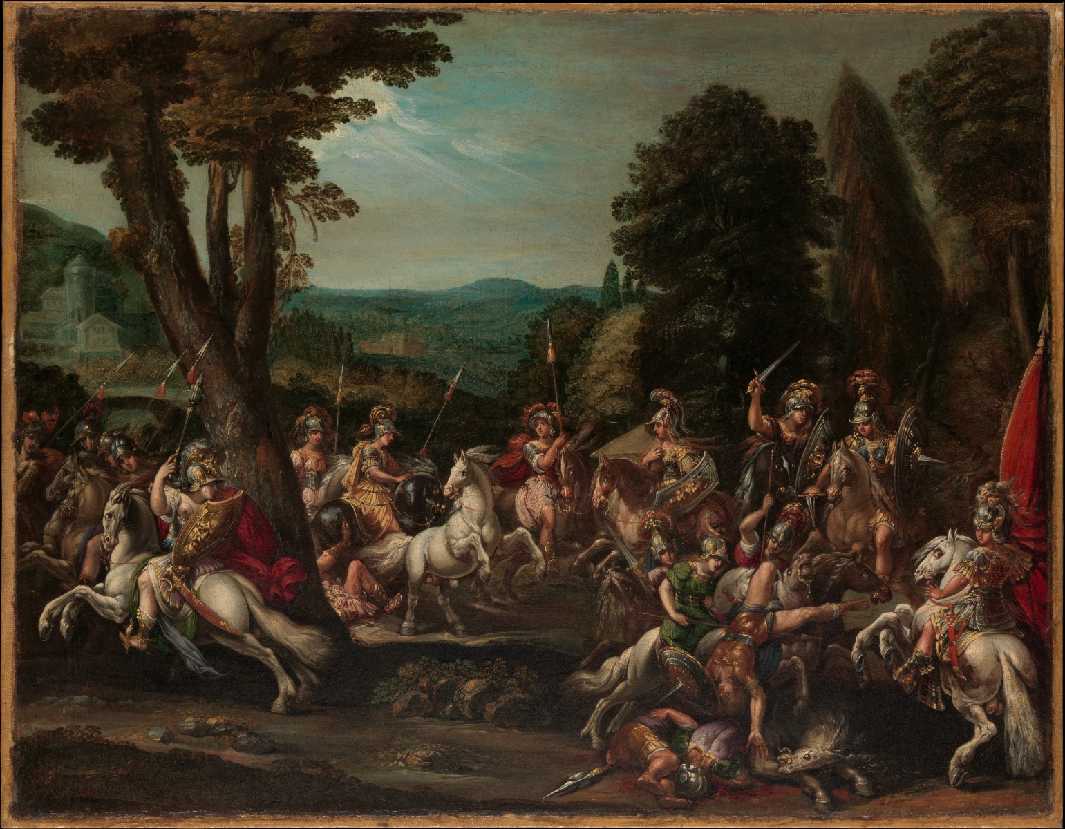 Triumph of the Amazons, 1620s, Claude Deruet, Nancy, France