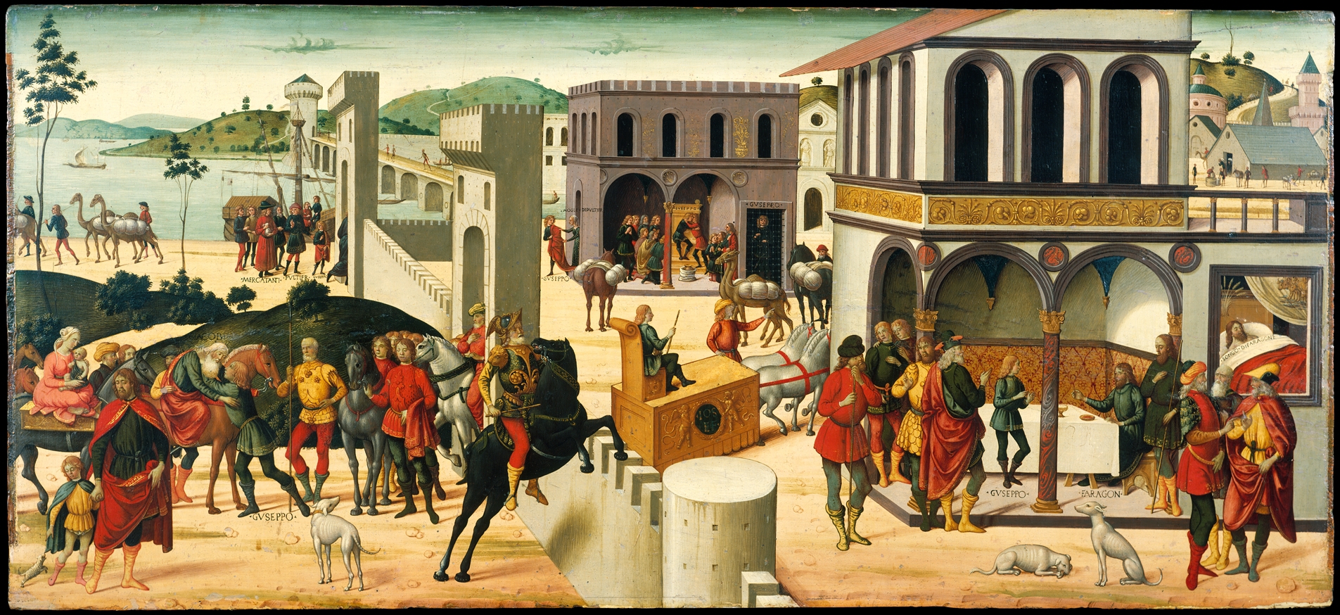 The Story of Joseph, cr. 1482, Biagio d'Antonio