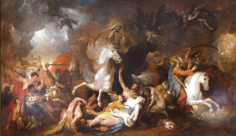 Death on the Pale Horse, 1817, Benjamin West, England (artist born in the U.S.A.)