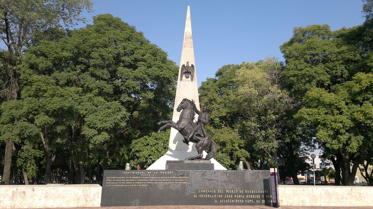 Statue of José María Morelos, ?, Morelos Park, La Mesa, Baja California, Mexico