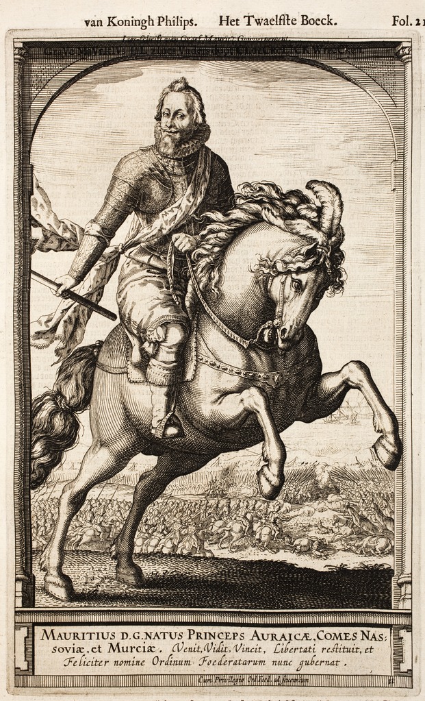 Maurice, Prince of Orange, 1591 - 1632, Hessel Gerritsz, Amsterdam, Netherlands