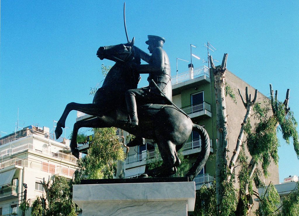 Statue of Mordechai Frizis, ?, Chalcis, Greece