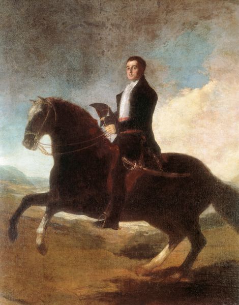 Equestrian Portrait of the 1st Duke of Wellington, 1810s, Francisco Goya
