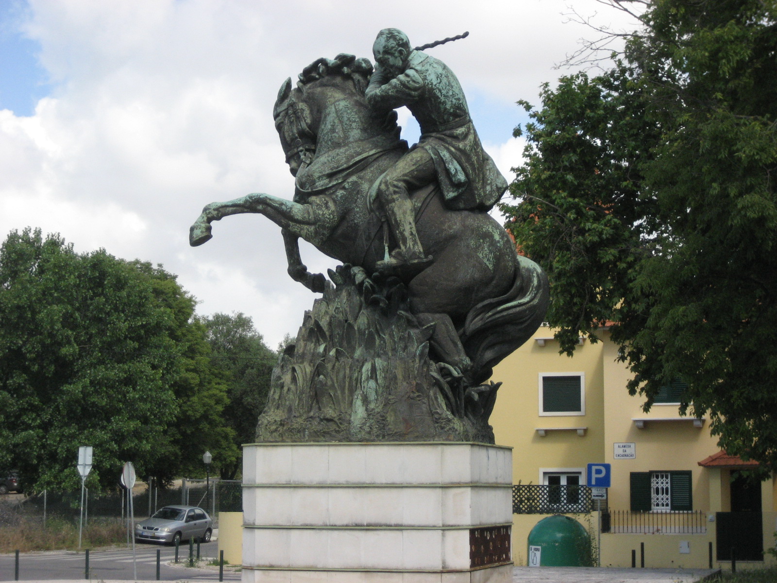 Statue of João Maria Ferreira do Amaral, 1935, Maximiano Alves, Portugal