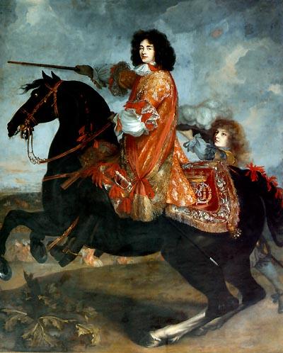 Equestrian portrait of James Scott, 1st Duke of Monmouth (1649-1685), 17th century, Unknown
