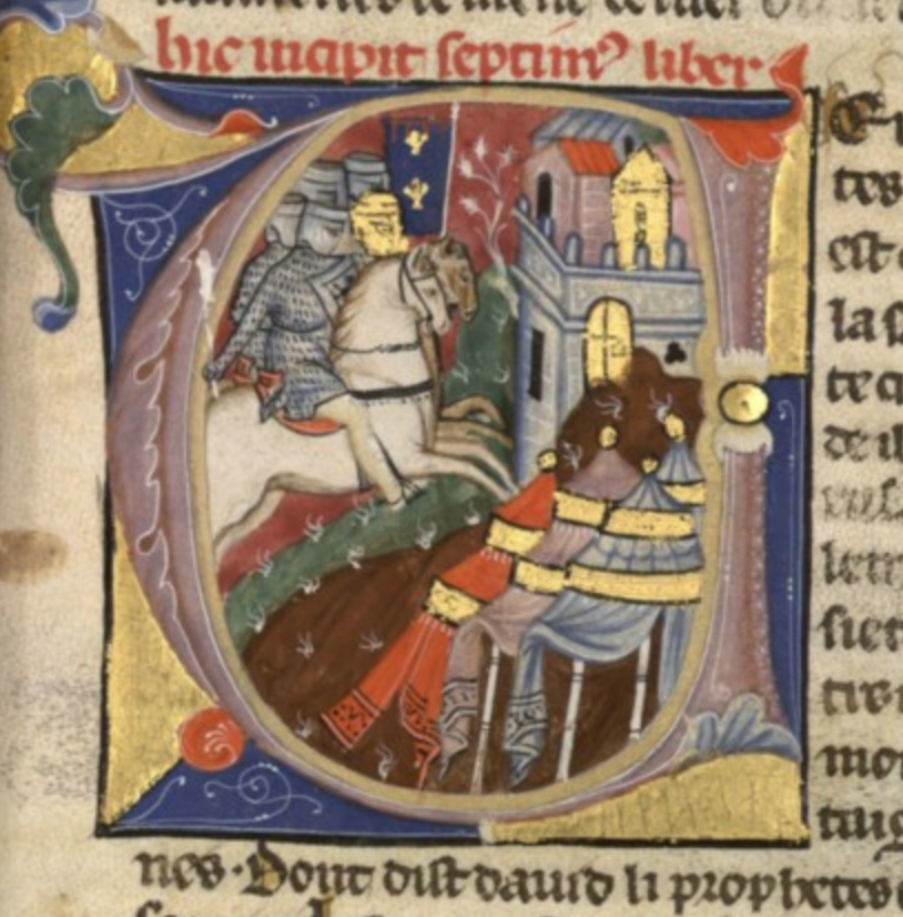 Siege of Jerusalem, 1099, illustration to History of Jerusalem by William of Tyre, 1295, Kingdom of Jerusalem