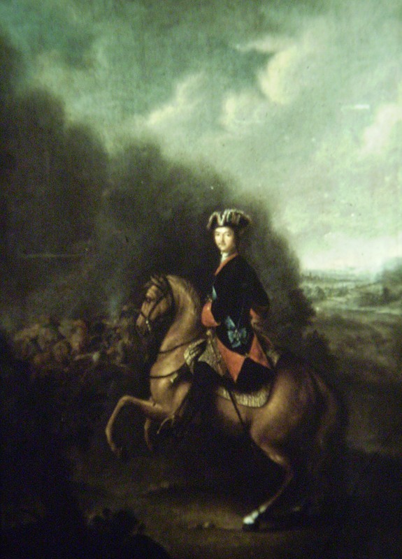 Peter the Great at the Battle of Poltava, 1711-37, Johann Gottfried Tannauer